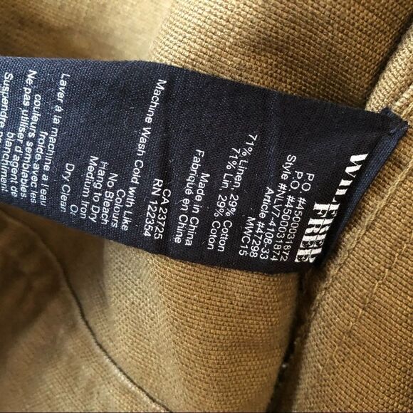 Wilfred Free Rayder Olive Green Moto Jacket - Picture 9 of 9